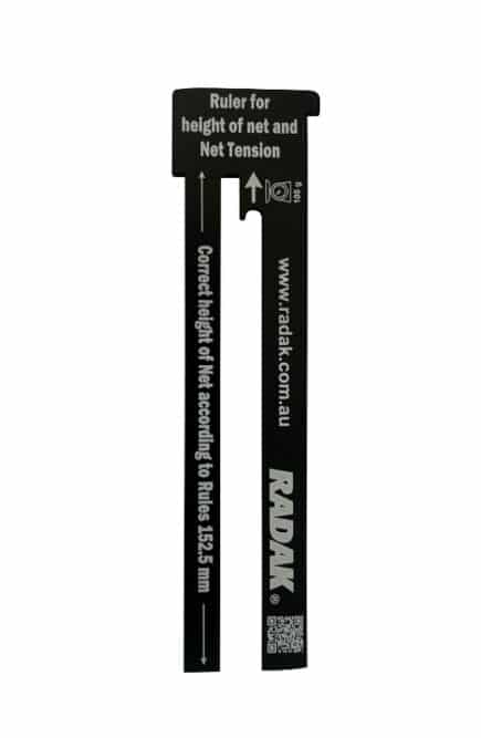 RADAK Professional Metal Net Ruler