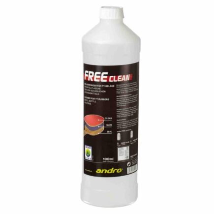 Andro "Free Clean" VOC free rubber cleaner" 1000ml Refill