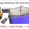 Newgy Robo-Pong 1055 with Versa Net and 72, 3 star 40+ Balls