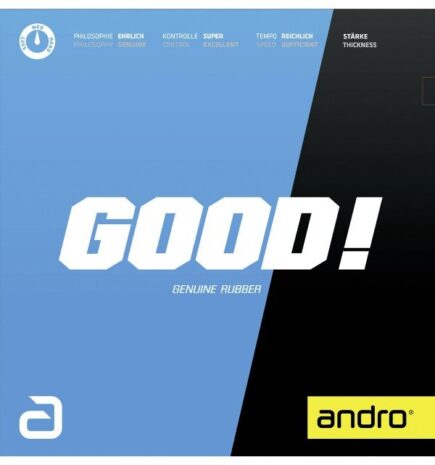 Andro Good Table Tennis Rubber Made in Germany, high quality entry level