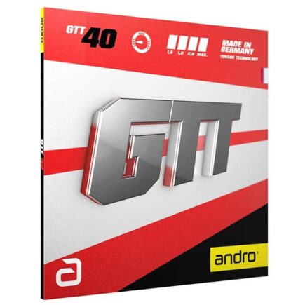Andro GTT 40 Table Tennis Rubber Made in Germany, Tensor
