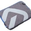 andro Single Bat Wallet Omari, Grey/Blue