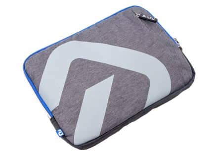 andro Single Bat Wallet Omari, Grey/Blue