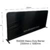 Radak Heavy Duty Court Surrounds / Barriers 230cm  x 1 metre tall - Heavy Duty