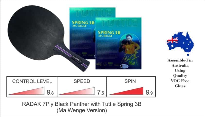 RADAK Black Panther with Spring 3B (Ma Wenge Version), Blutenkirsche 007