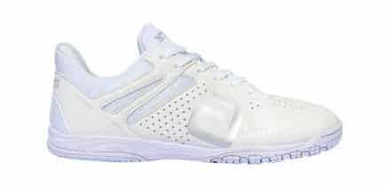Andro Cross Step PRO Table Tennis Shoes - White/Silver