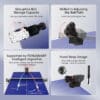 Pongbot NOVA S PRO Smart Table Tennis Training Robot, Free Shipping Australia Wide. - Image 4