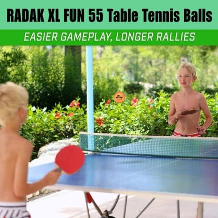 RADAK FUN 55mm Table Tennis Ball - Bag of 10