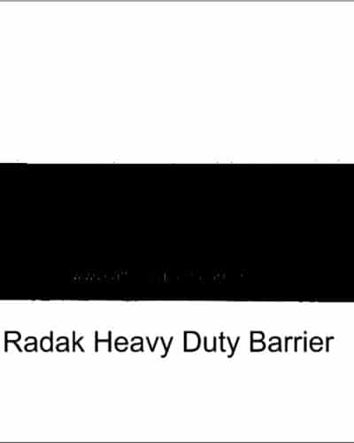 Radak Heavy Duty Court Surrounds / Barriers - Black, 233cm x 70cm